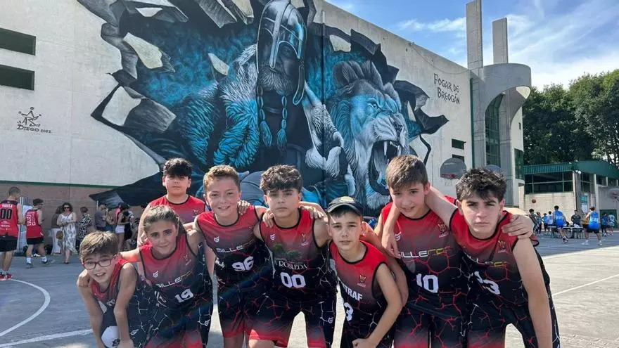 El Basketdeza alcanza los cuartos de final del 3x3 Fundación Breogán